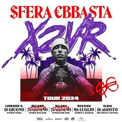 Sfera Ebbasta In Concerto A San Siro