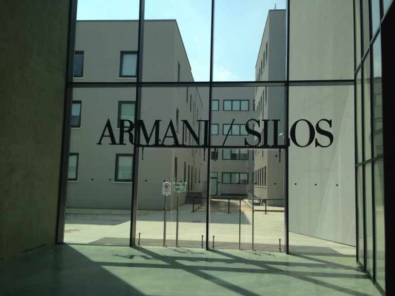 Armani Silos milan fashion week