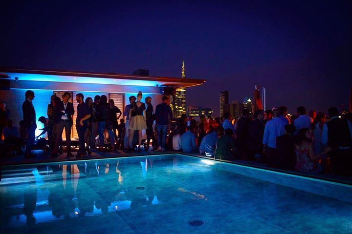 hotel VIU ROOFTOP party milano fashion week 2018