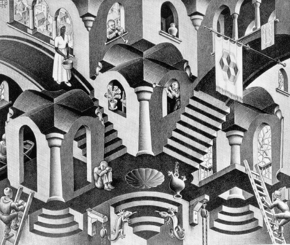 Escher Relatività