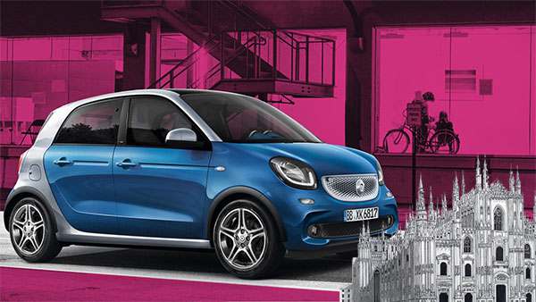 smart forfour milano 600