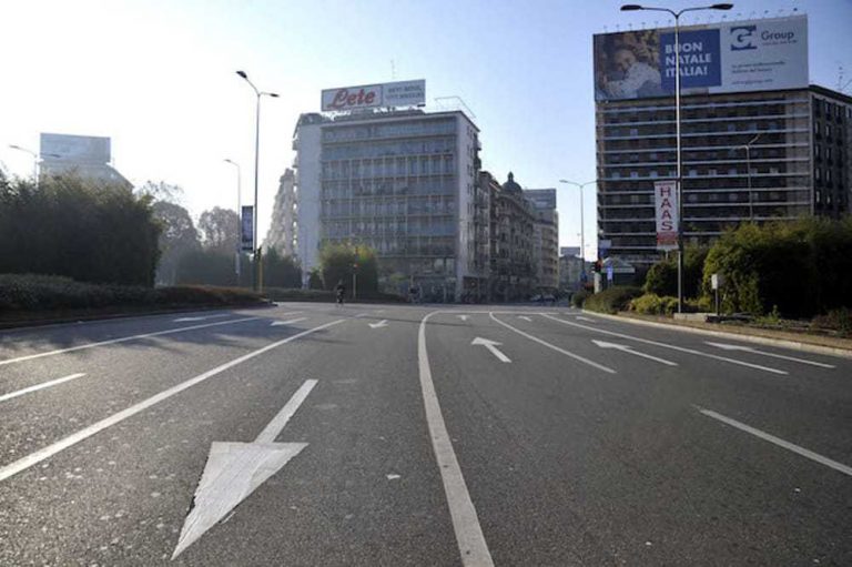 blocco del traffico 