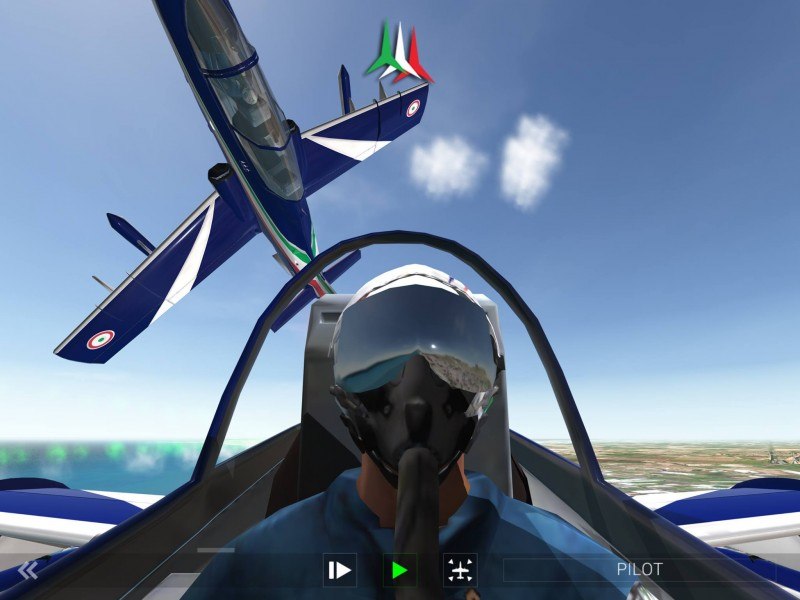 Frecce Tricolori Flight Simulator 1 800x600
