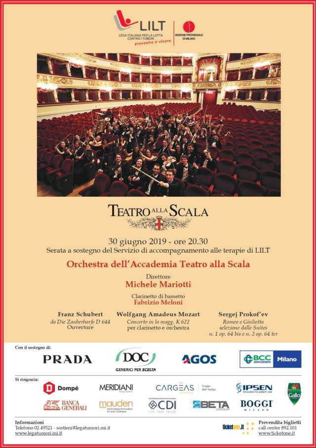 Milano Scala Locandina Concerto e