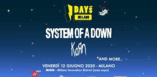 1571819378009.jpg system of a down   korn  ufficiali ad idays 2020 il 12 giugno a milano  tutte le info