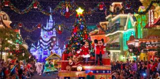 walt disney world parata natale