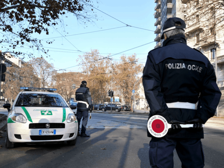 blocco del traffico milano