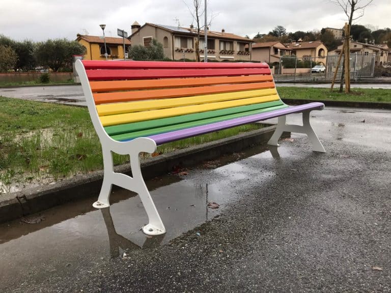 Inaugurazione Panchine Arobaleno 6