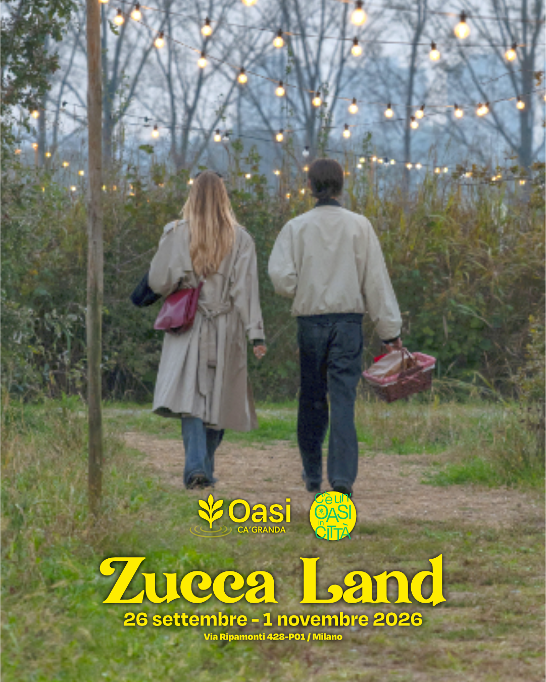 Picnic e passeggiata autunnale a Zucca Land Milano all'Oasi Ca' Granda