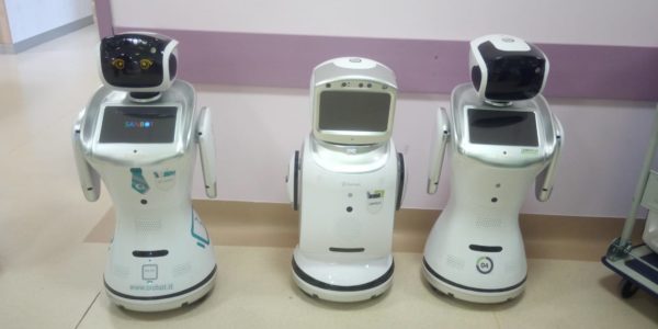 robot-medici coronavirus ospedali
