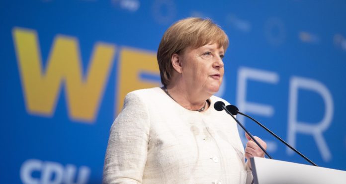 Angela Merkel scaled