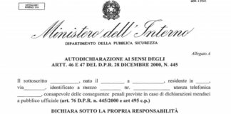autocertificazione coronavirus maggio fase 2