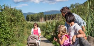 no passeggiate con bambini