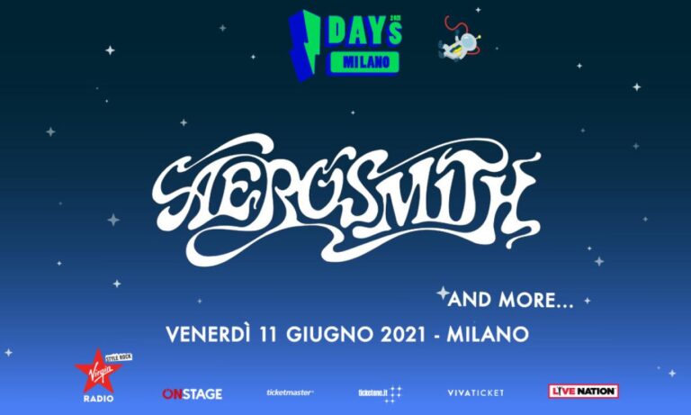 IDays 2021 Aerosmith Cover Fb 1591348549385.jpg aerosmith  ufficiale nuova data ad idays l 11 giugno 2021  tutte le info e biglietti