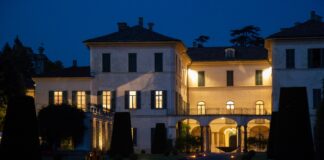 Villa e Collezione Panza a Varese di notte Foto Viola Azzolin 2018 C FAI Fondo Ambiente Italiano
