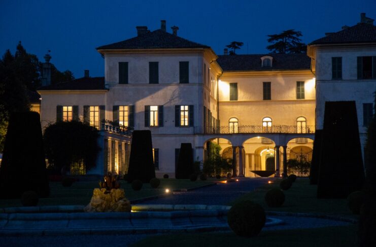 Villa e Collezione Panza a Varese di notte Foto Viola Azzolin 2018 C FAI Fondo Ambiente Italiano