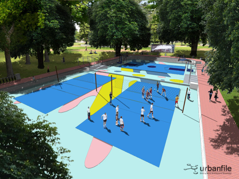 Rendring Piscina Parco Trotter