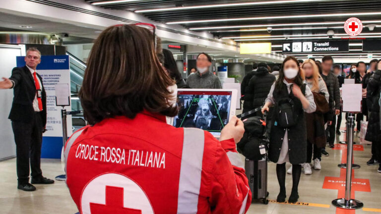 croce rossa termoscanner coronavirus 1