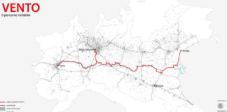 Vento pista ciclabile