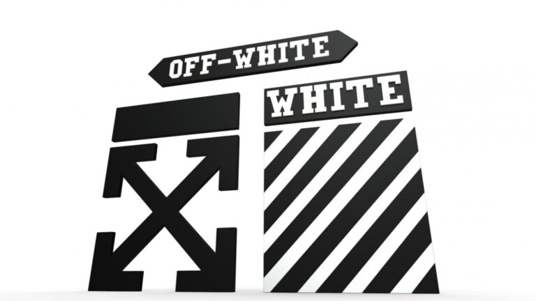 off white logo 3d model c4d max obj fbx ma lwo 3ds 3dm stl 2424406 o
