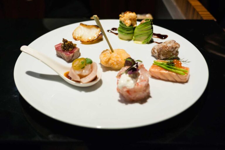 basara sushi pasticceria piatto