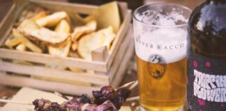 birra arrosticini fatti in casa patatine agripub opperbacco notaresco teramo abruzzo 4