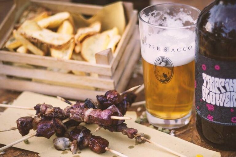 birra arrosticini fatti in casa patatine agripub opperbacco notaresco teramo abruzzo 4