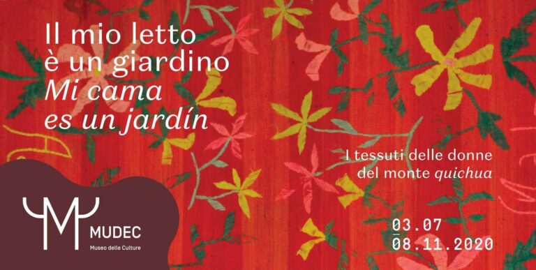il mio letto e un giardino mostra mudec museo culture milano