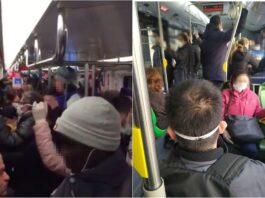 metro bus affollati