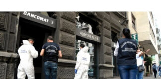 rapina in banca a milano
