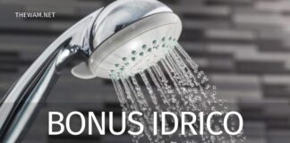 bonus idrico 2021 nella Legge di Bilancio