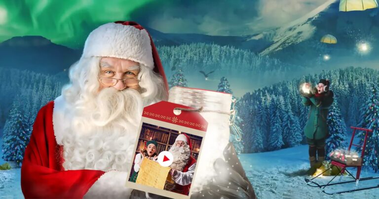 crea gratis il video messaggio personalizzato di babbo natale Copia