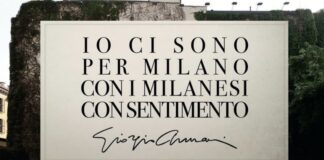 giorgio armani io ci sono Milano