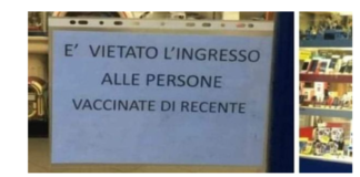 negozio no vax