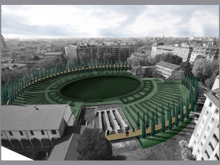 Anfiteatro Rendering progetto low