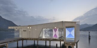 Buren Mirad Or lago diseo museo mostra