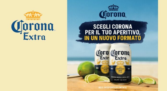 birra corona lattina