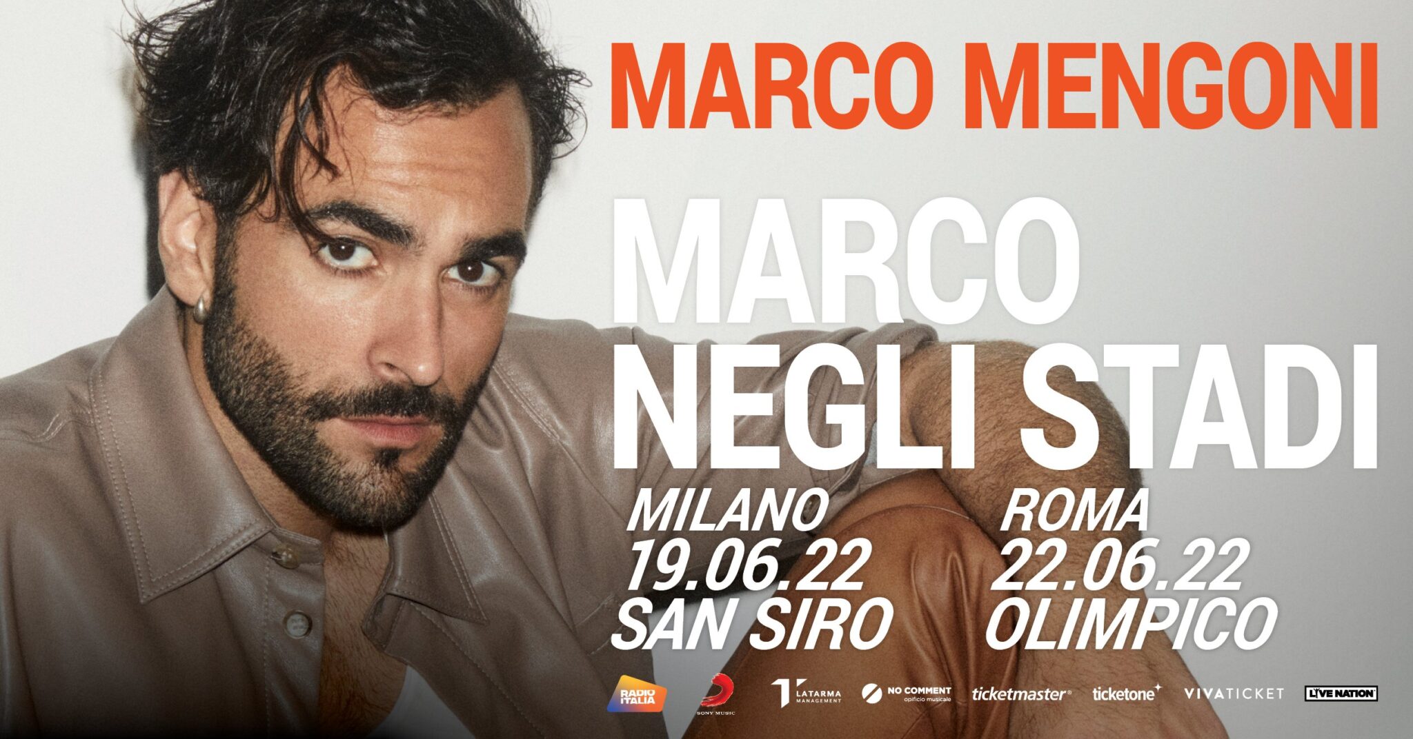 Marco Mengoni live negli stadi info, date e biglietti