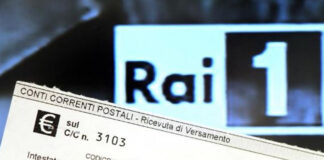 canone rai via dalla bolletta