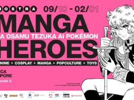 manga heroes mostra milano