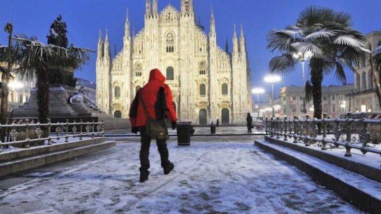neve a milano
