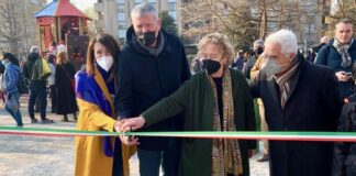 Giardini piazza Ovidio inaugurazione