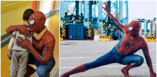 milano spiderman villardita