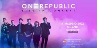 OneRepublic 2022 evento sito Carroponte