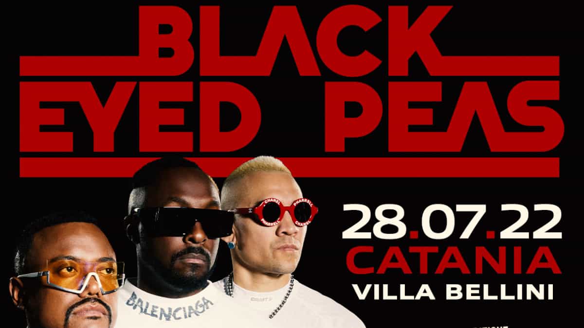 black eyed peas 2022 biglietti catania