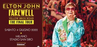 Elton john italia 2022 tour