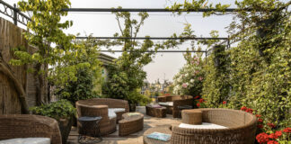 Terrazza panoramica hotel milano scala 1