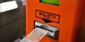 Biglietto Biglietti autobus pullman biglietteria obliterare