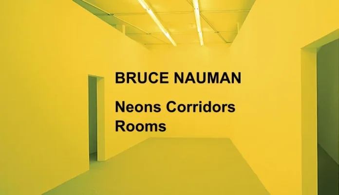 mostra Bruce Nauman. Neons Corridors Rooms Milano
