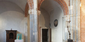 Il Numinoso. La tensione al sacro nell'arte italiana. Ipotesi contemporanee, Basilica di San Celso, Milano, Installation view, Ph Lorenzo Palmieri
